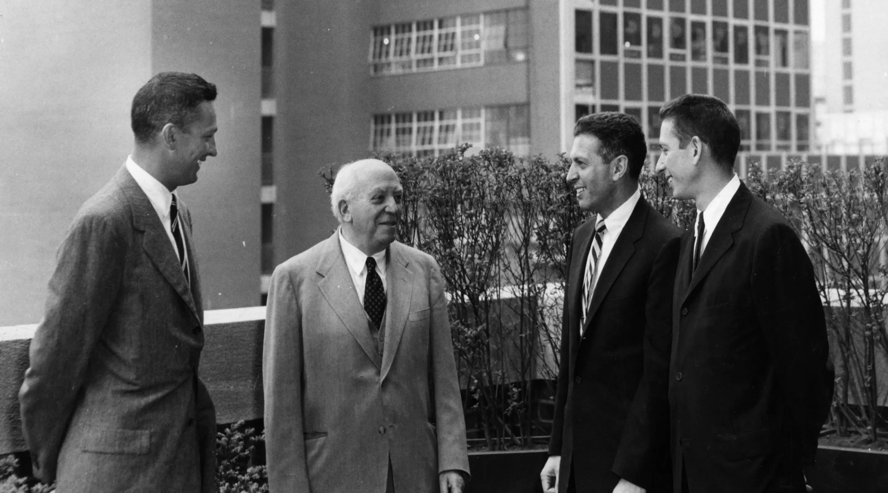 From Left: Roy, Joseph, Seymour and David Durst, ca. 1956